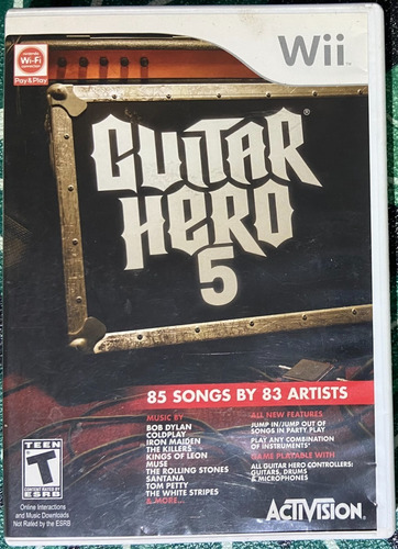 Guitar Hero 5 - Nintendo Wii
