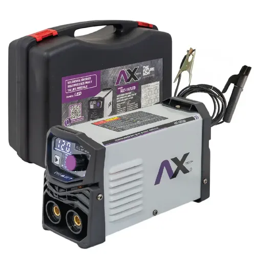 Soldadora Inversora 140 Amp 110/220v Ax Tech C/ Maletin Y Pantall...