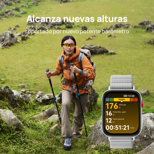 Smartwatch Huawei Watch Fit 4 reloj inteligente con gps color Gris