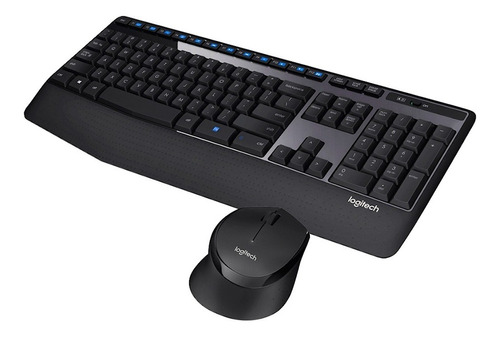 Combo Inalambrico Teclado En Español Y Mouse Logitech Mk345 