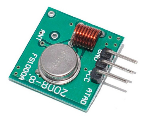 Set Módulo Rf 433mhz Transmisor + Receptor Arduino Pic