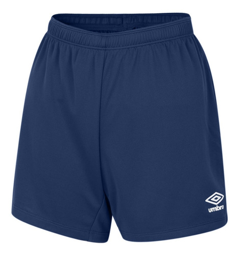 Short Umbro Mujer Original Azul Marino