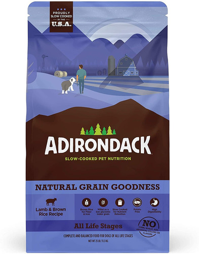 Alimento Para Perros Adirondack Fabricado En Estados Unidos