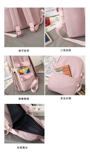 A Mochila Kawaii Lindo Estudiante De Gran Capacidad
