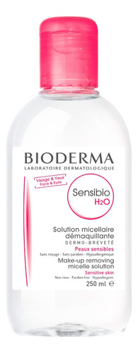 Agua Micelar Bioderma Sensibio H2o P Rosacea Sensible 250ml