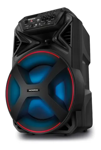 Caixa De Som Amplificada Bluetooth 250w Cm250 Cor Preto Mondial
