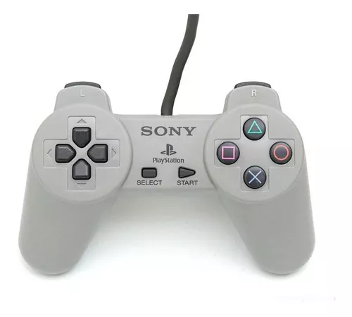 Control mediante joystick para consola Sony Ps1 Classic SCPH-1000r, color  gris