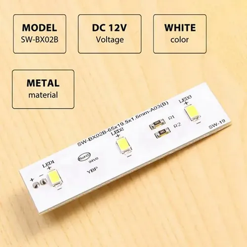 Repuestos Frigorifico Lynx Iluminación De Luz LED Para Refrigerador, Placa De Circuito, SW Recambio Nevera Balay