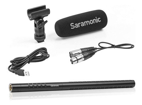 Saramonic Sr-tm7 Micrófono De Condensador De Escopeta Xlr De