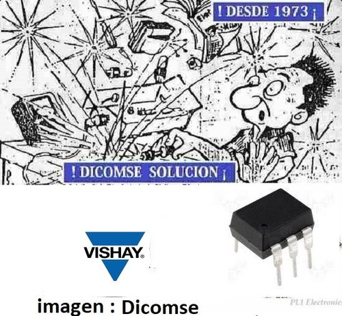 H11c6 Optocoupler, Photoscr Output, 400 V Vrm, 5 A Surge Cur