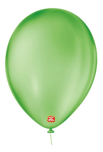 Balão Festa Cristal - Verde Esmeralda - 7 18cm - 50 Un