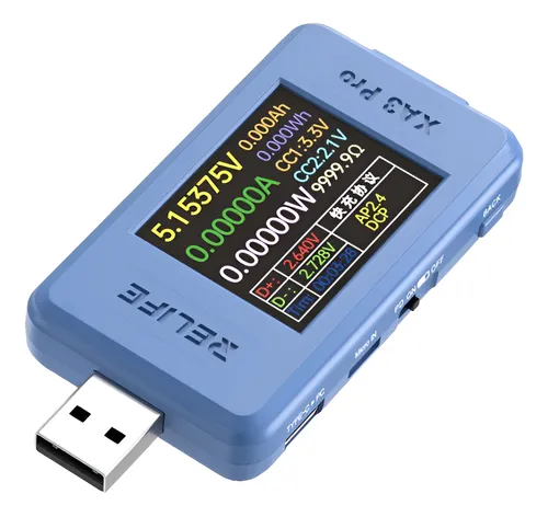 Tester Usb Relife Xa3 Pro - Precisión Y Versatilidad