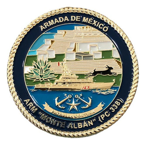 Moneda Militar Conmemorativa Buque Montealbán