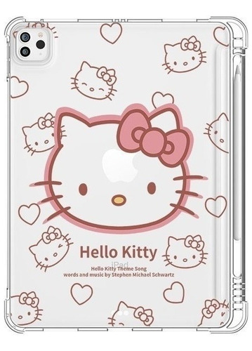 Hello Kitty Fundas Para iPad Con Lápiz Cubierta