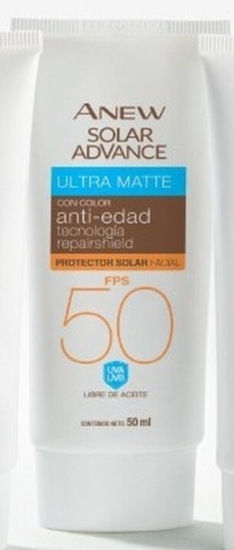 Imagen 1 de 1 de Avon Anew Protector Solar Facial Anti - Edad Libre De Aceite