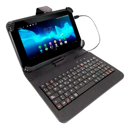 Funda Con Teclado Nisuta Para Tablet 7-8 Con Ñ usb Nsfute78