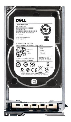 Hd Sata 250gb Dell 0hc79n 2,5 0hc79n Dell 250gb 7.2k 2.5 Hc79n 9rz162-136 St9250610ns Cor Preto