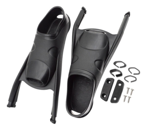 Keep Diving Aletas De Snorkel Aletas Negro L