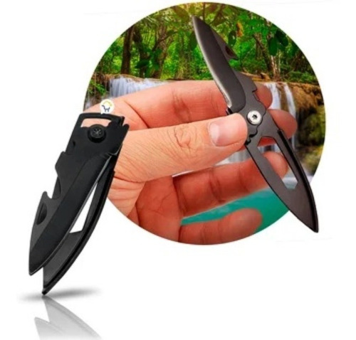 Imagen 4 de 7 de Navaja Destapador Llavero Pocket Mini Multiherramienta
