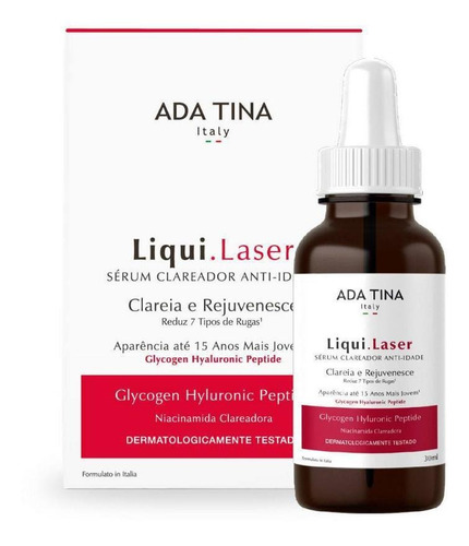 Ada Tina Liqui.laser Clareador Anti-idade 30ml