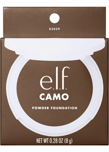 Base de maquillaje en polvo E.L.F. Camo Polvo en Crema Fundación Power tono 620 w - 28floz 8g