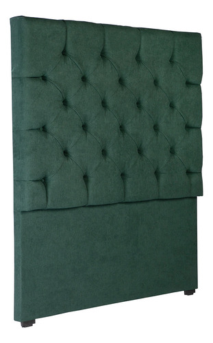 Cabecera Individual Dicasa Capri Verde Outlet Color Verde Oscuro