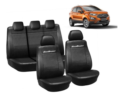 Juego Fundas Cubre Asientos P/ford Ecosport Ecocuero 2013/..