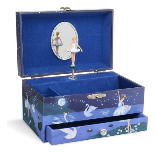 Jewelkeeper Caja De Almacenamiento De Joyas Musicales De Bai