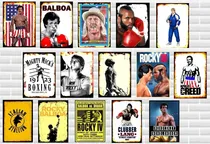 Comprar Cuadros De Chapa - Peliculas - Rocky Balboa