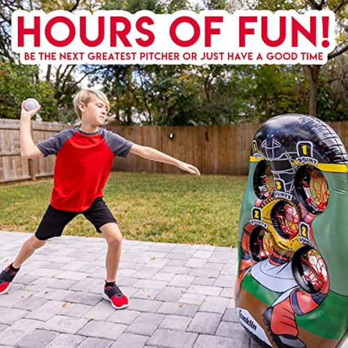 Franklin Sports Juego Inflable De Lanzamiento De