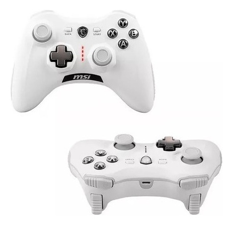 Mando Gamepad Msi Force Gc30 V2 White, Wireless, Pc, Android