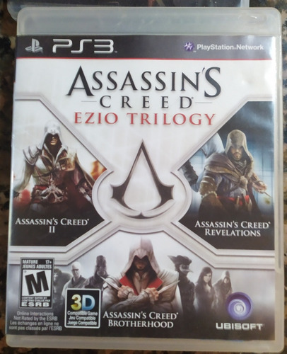 Juego Assassin's Creed Trilogía De Ezio De Ps3 
