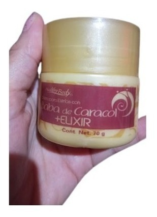 Crema Para Estrias Con Baba De Caracol Elixir 