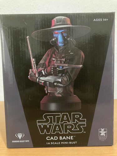 Cad Bane 1/6 Mini Bust Star Wars Clone Wars Diamond Toys