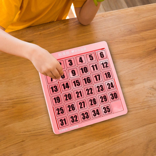 Rompecabezas Digitales Juguetes Matemáticas Rosa 35 Cubos