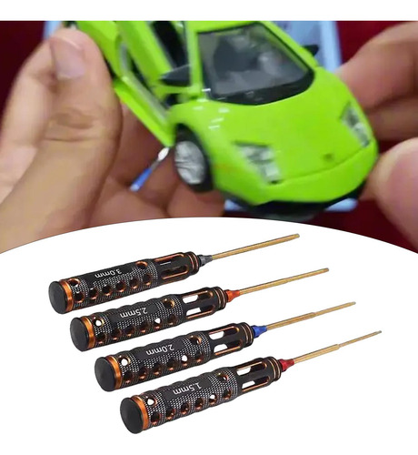 Juego De 4 Herramientas Rc Hexagonales Métricas Para