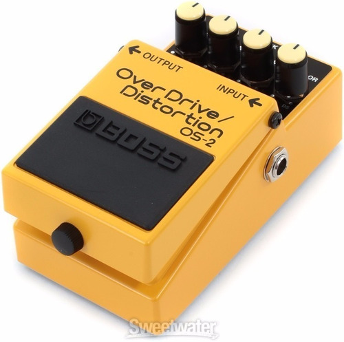 Imagen 4 de 7 de Pedal De Efecto Para Guitarra Boss Os-2 Overdrive Distortion