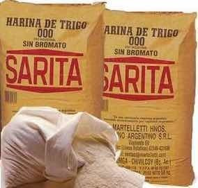 Harina Sarita 000 - Bolsa De 25 Kg Oferta X Mayor Y Menor