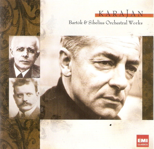 Cd Duplo Bartók & Sibelius Orchestral Works 