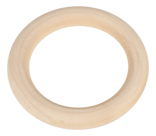 5 Conectores De Madera Para Manualidades, 55 Mm, Círculos Na