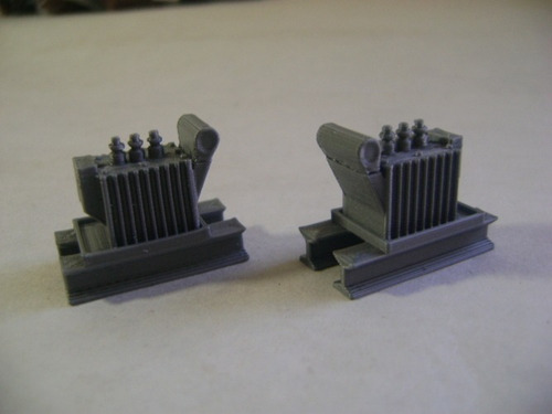 Imagen 6 de 10 de Nico 3 Trafos Alta Tension Carg Miniature World H0 (mntw 73)
