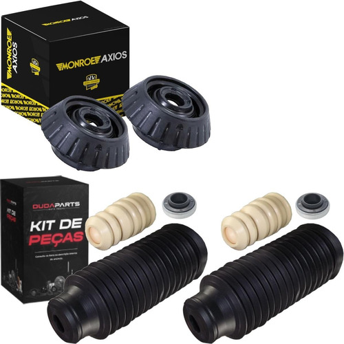 Kit Reparo Amortecedor Batente Coifa Coxim Honda Fit 03/08