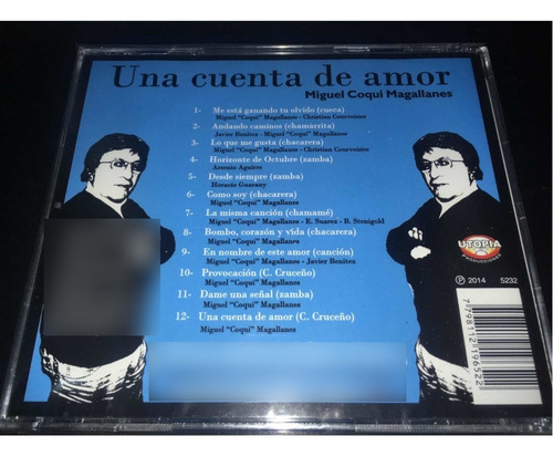 Miguel Coqui Magallanes Una Cuenta De Amor Cd Nuevo Cerrado