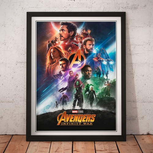 Cuadro Peliculas - Avengers - Poster Movie Cine