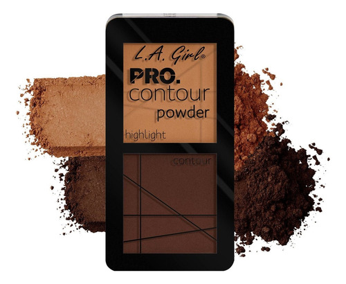 Contorno Iluminador Pro Contour Deep  L.a Girl