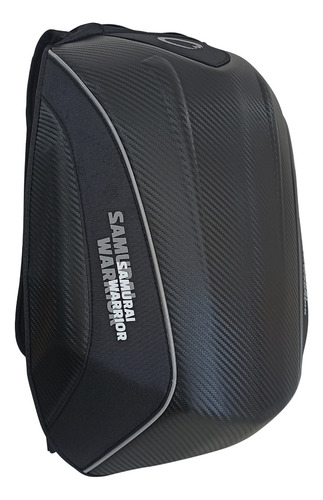 Mochila Moto Semi Rigida Turismo Samurai 32/49 Lts Casco