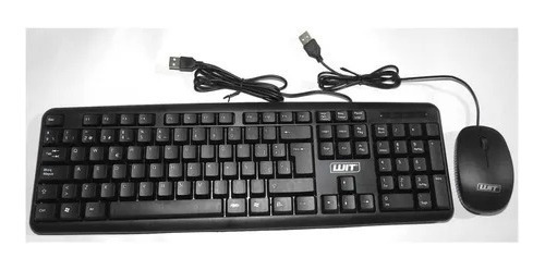 Imagen 2 de 2 de Combo Teclado Y Mouse Wit Cbt - 600u + Obsequio