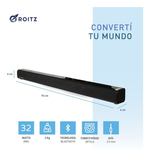 Imagen 2 de 9 de Barra De Sonido Gut Thonet And Vander