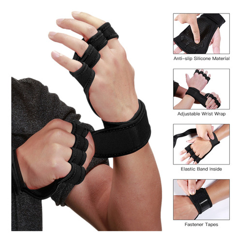 Guantes Deportivos Con Protector, Guantes De Mano Para Levan