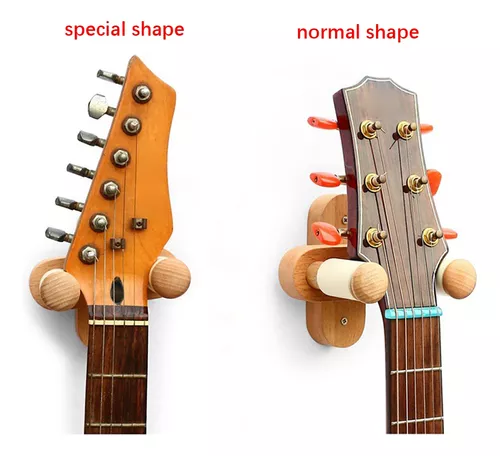 GuitarGrip Soporte de pared para colgar guitarra en forma de mano, modelo  macho izquierdo en acabado dorado antiguo para bajo eléctrico y acústico